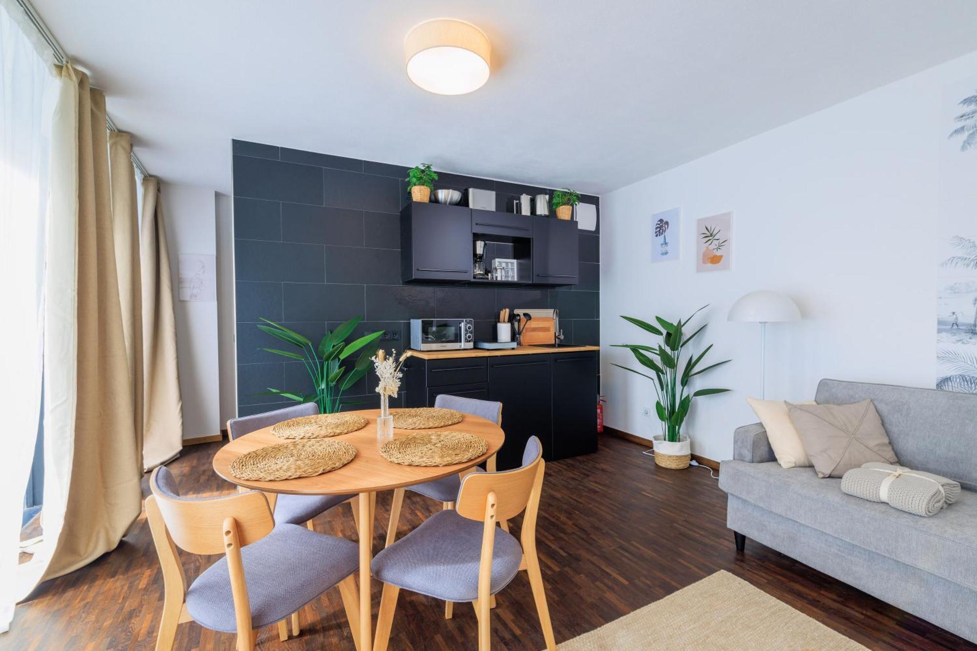Global Living - Design Apartment I Rathausplatz I Kitchen I Aψβούργη Εξωτερικό φωτογραφία